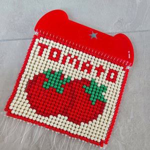 토마토비즈발만들기 DIY 키트 비즈봉포함 취미