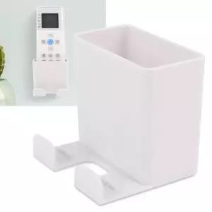 리모콘정리함 리모컨 거치대 화이트 정리함 수납 걸이 꽂이 부착식