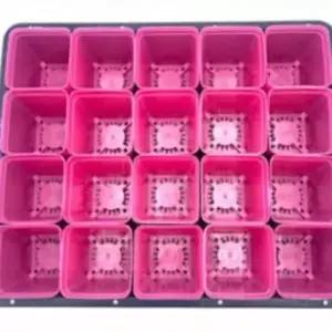 화분 받침대 20칸 실내 식물 다육식물 정리대