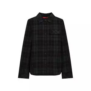 [크로커다일레이디][크로커다일레이디] 크로커다일레이디 밑단셔링 체크 블라우스 CLEWBL202 (P003757756)