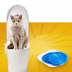 고양이 변기 배변 훈련 연습 도구 아이템