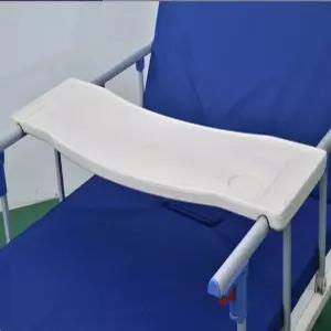 병원 침대 식판 탈착 탈부착 두꺼운 식탁 멜란지화이트 밥상