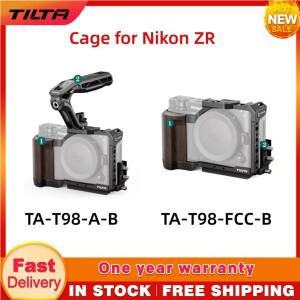 ZR용 TILTA 카메라 케이지 클램프 제노 탑 핸들 L자형 베이스 플레이트 핸드헬드 그립 퀵 릴리즈 포함)
