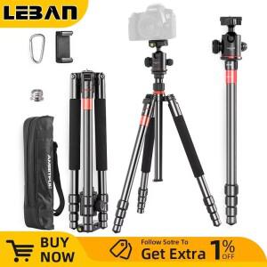 AMBITFUL GM01 비디오 카메라 DSLR 여행용 삼각대 세트 홀더 클립 모노포드 스탠드  회전 ° 캐논  폰용 볼