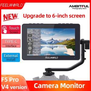 FEELWORLD F5Pro V4 5.5인치 DSLR 카메라 필드  터치 스크린 IPS FHD1920x1080 HDMI 비디오 포커스 어시스