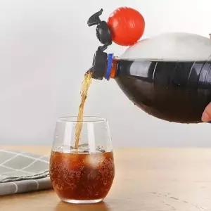 진공 유지 음료 뚜껑 김빠짐 방지 마개 캡 김통 시원한 보관용