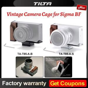 시그마 BF TA-T85-A-S 마운팅 베이스플레이트와 우드 그립 키트가 포함된 틸타 빈티지 카메라 케이지