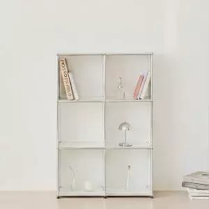 포스트모던 발렌 2X3 미드센츄리 낮은 책장 800 3단 C3