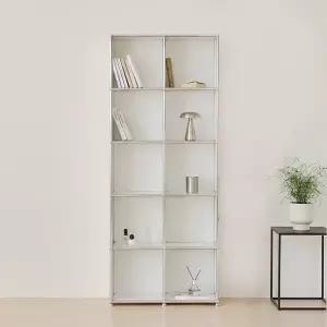 포스트모던 발렌 2X5 미드센츄리 5단 책장 800 C3