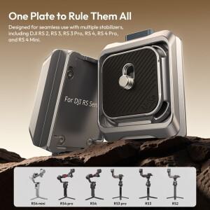 RS2 3 pro mini용 Ulanzi Uka 퀵 릴리즈 키트 (스태빌라이저용 플레이트 지원)