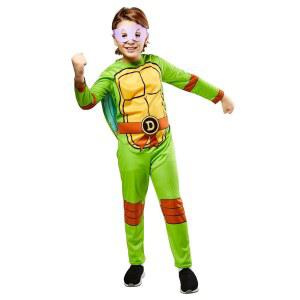 재활용 소재로 만든 루비 보이의 10대 돌연변이 닌자 거북이 의상 점프수트 쉘 마스크