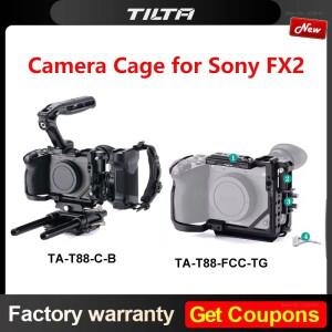 FX2 카메라 케이지 키트 (TILTA) HDMI 클램프 제노 탑 핸들 아르카 베이스플레이트 고급 파워 런/스톱 포