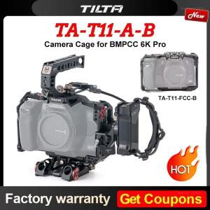 TILTA TA-T11-A 블랙매직 BMPCC 6K Pro용 카메라 케이지 탑 핸들 사이드 R/S 베이스플레이트