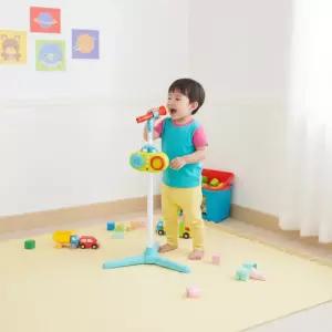 캐스B 꼬마가수 마이크스탠드 스텐딩 마이크 가수 음악놀이 녹음기능 노래방 역할놀이 장난감