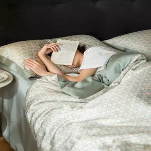 시노 바스락이불세트 라지킹 침구 혼수 사계절 화이트