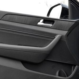 현대 소나타 LF 2015-2019 LHD 차량호환  카본 인테리어 스티커 윈도우 리프팅 패널 데칼 기어 도어 보호