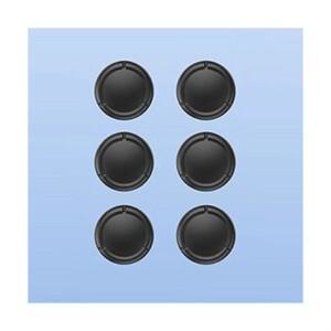 스위치 조이콘 스틱커버 6개 세트 oled 라이트 조이스틱 버튼 수리부품 실리콘 고무캡