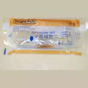병원 의료용 무침 바늘없는 닝겔줄 iv 수액세트 50개 링거줄 링겔줄