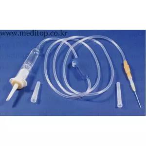 병원 의료용 blood transfusion 수혈세트20gx20개 연결라인 닝겔연결