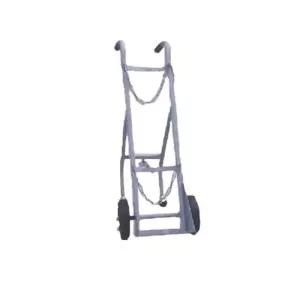 병원 1구 철제 산소통 운반 카트 40kg용 손수레 포타블산소통 포타블