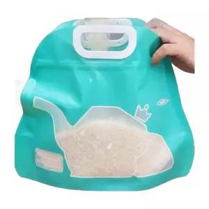 곡물저장비닐팩 밀봉 10개 지퍼팩 보관 방지 실속형 비닐 곤충 소분 가방 쌀가방