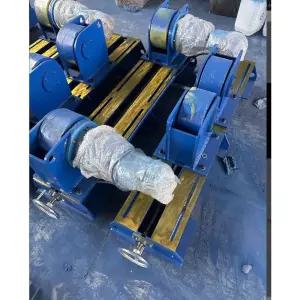 터닝 20톤 용접 턴테이블 회전 롤 연동 조절가능