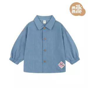 [밀크마일] 점프로프베어청해지셔츠