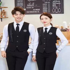 웨이터 조끼 서빙복 바텐더 의상 럭셔리 나이트클럽 무대