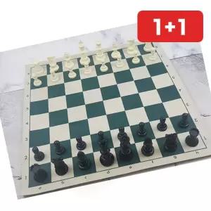 접을수 있는 고무체스판 대형 세트 50X50 보드게임 (1+1)