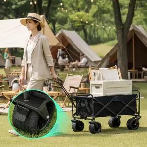 [아트박스]/혀니별 혼시티 탱크 캠핑 접이식 웨건 카트 수레