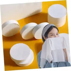 여행 휴대용 물 적시는 압축 타올 개별 포장 일회용 위생 티슈 야외 활동 청결