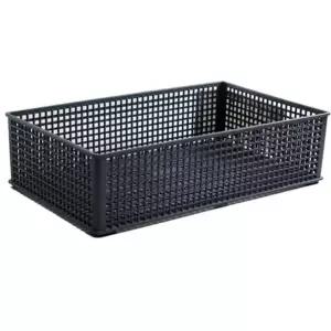 싱크대바구니 싱크대바스켓 직사각 바스켓 3호 차콜 (KYR-WFKFPT7)