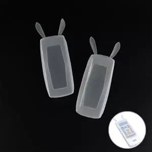 고품질 리모컨 보호 토끼 실리콘 덮개 소형 정리함 귀여운 보관케이스 리모컨보관 소형리모컨보호 WFITWEK