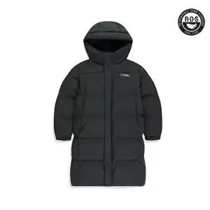 [셀러허브 스포츠레저]내셔널지오그래픽 키즈s K254UDW340 키즈 카이만 롱 구스 다운 점퍼 GREY