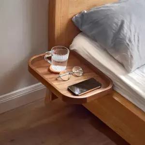 고품질 클램프형 침대 사이드선반 벽선반 주방선반 낮은식탁 거...