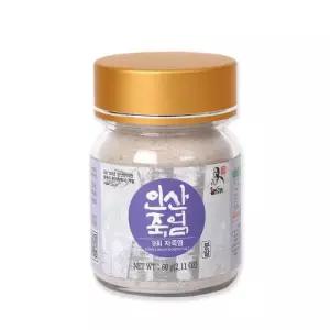 인산 죽염 9회 자죽염 소금 분말 가루 미네랄 60g