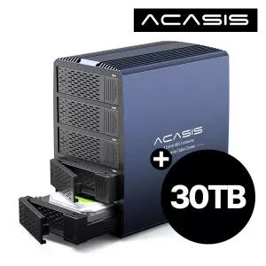 아카시스 ACASIS EC-7355 x 30TB HDD 5베이 외장스토리지 DAS 외장하드