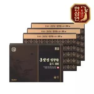 [한삼인][농협홍삼] 한삼인 홍삼진 침향환 골드 100환 3세트+쇼핑백