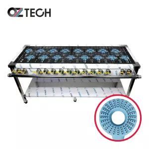 오즈테크 업소용 가스렌지 원형+일반상판 1800렌지 116화구 1세대 세라믹 간택기 LPG LNG(도시가스)