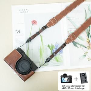 Ricoh GR3 보호 케이스 카메라 커버 III 기본 가방 수제 인조 가죽 호환