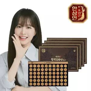 [한삼인][농협홍삼] 한삼인 활력침향단골드 3.75g 60환 4세트+쇼핑백