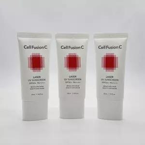 [셀러허브]셀퓨전씨 레이저 UV 썬스크린 35ml+35ml+35ml 트리오 1+1+1 (리뉴얼 신형) (AD) (S33553663)