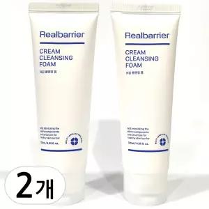 리얼베리어 크림 클렌징 폼 120ml 2개