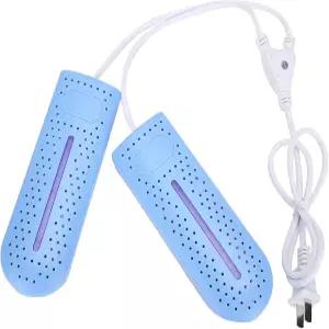 신발 건조기 전기 고속 드라이 부츠 건조 사이클 일정 온도 가열 - 플러그 110-240V(블루)용