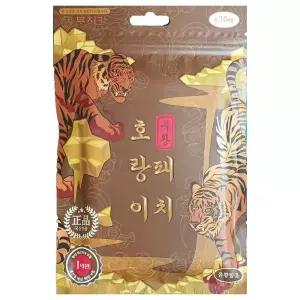 부치카 유황 호랑이패치 30매 X4개 MSM 티트리오일 붙이는파스형 건강패드