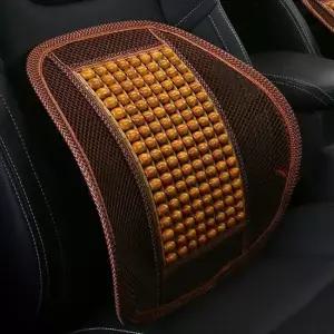 원목 자동차 등받이 유아 카시트 안전 쿠션 아이 등허리쿠션 의자허리쿠션 차등받이