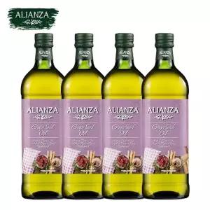 알리안자 포도씨유 1L X 4병 포도씨오일