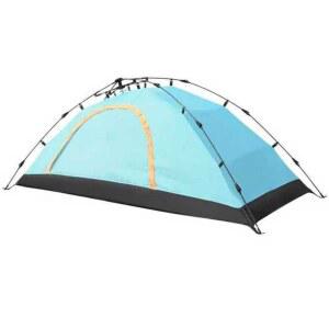 1인용 백팩 텐트 경량 원터치 쉘터 등산 낚시 캠핑 방수 휴대 미니 그린 오렌지 네이비