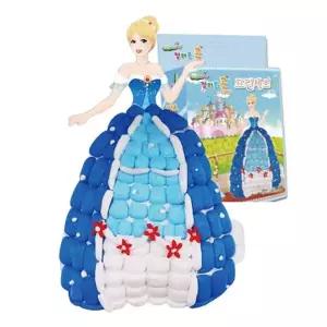 드레스 공주 고급 꾸미기 풍선 플레이콘 스텔라 1P 장난감