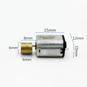 미니 10MM 12MM 진동 모터 3V 5V 6V 강한 작은 N20 진동기 기기 마사지
